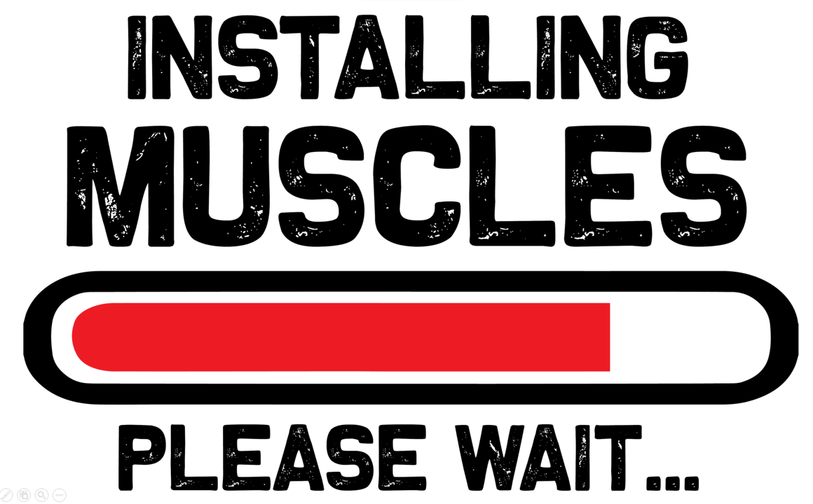 Men's Classic Tshirt - Installing Muscles