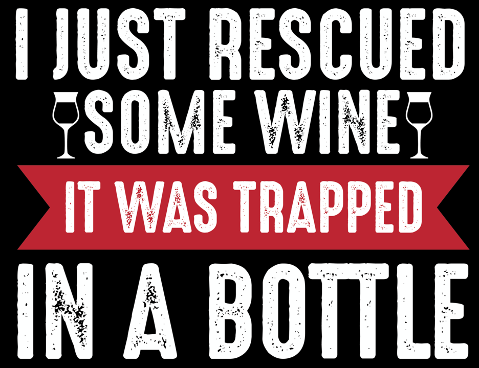 Women's Classic Tshirt - Wine in a Bottle