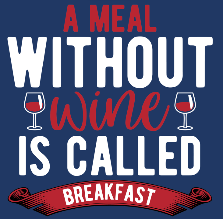 Women's Classic Tshirt - Wine for Breakfast
