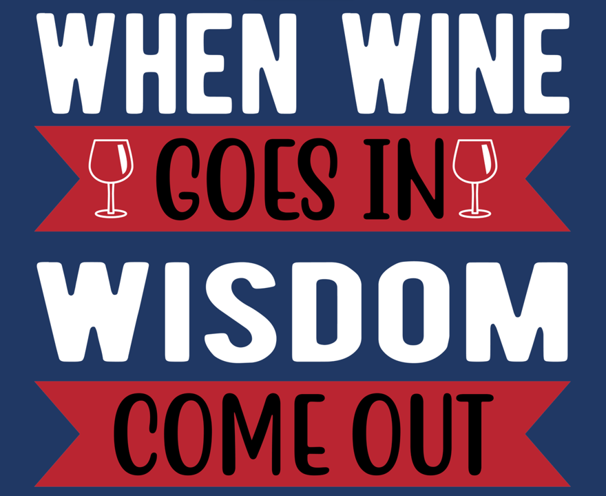 Women's Classic Tshirt - Wine Wisdom