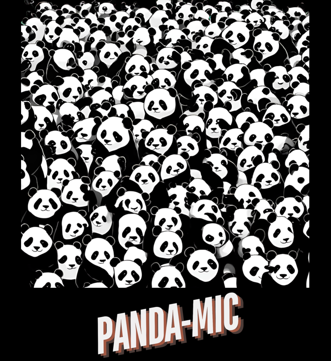 Unisex Oversized Tshirt - Pandamic