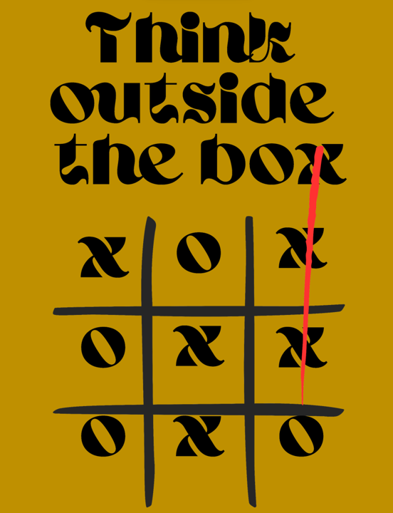 Unisex Oversized Tshirt - Outside the Box