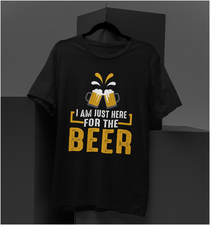 Men's Classic Tshirt - Here for Beer