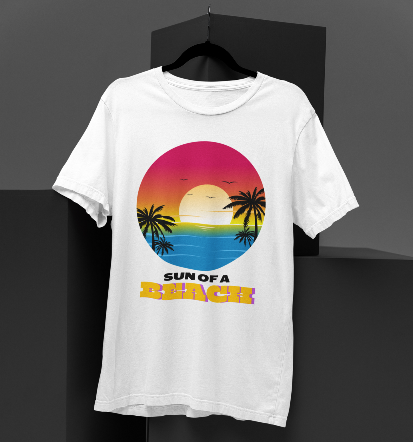 Men's Classic Tshirt - Sun of A Beach