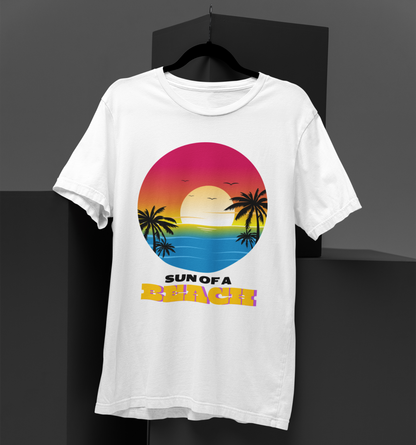 Men's Classic Tshirt - Sun of A Beach
