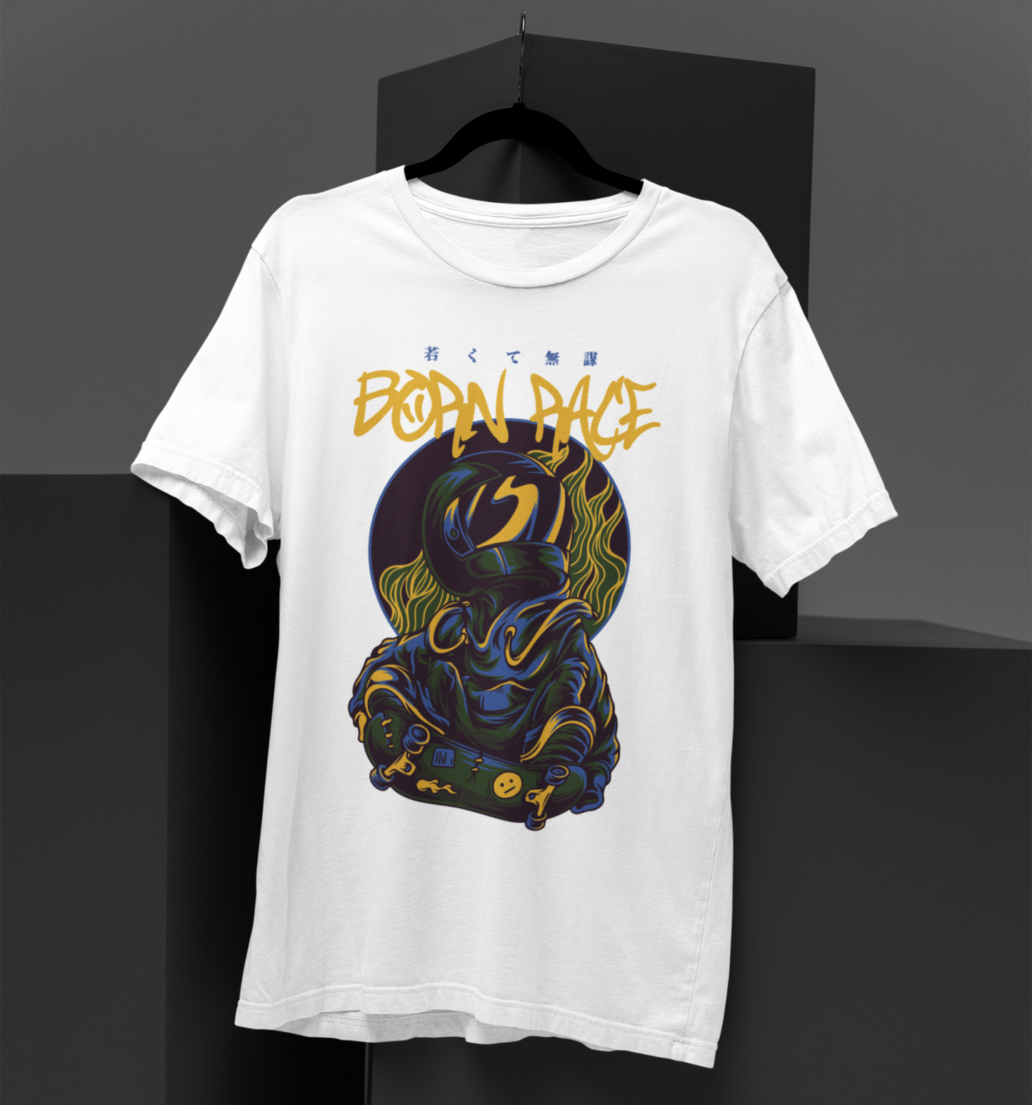Men's Classic Tshirt - Born 2 Race