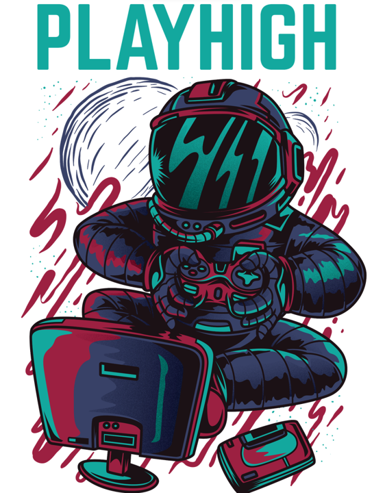 Men's Classic Tshirt - Play High