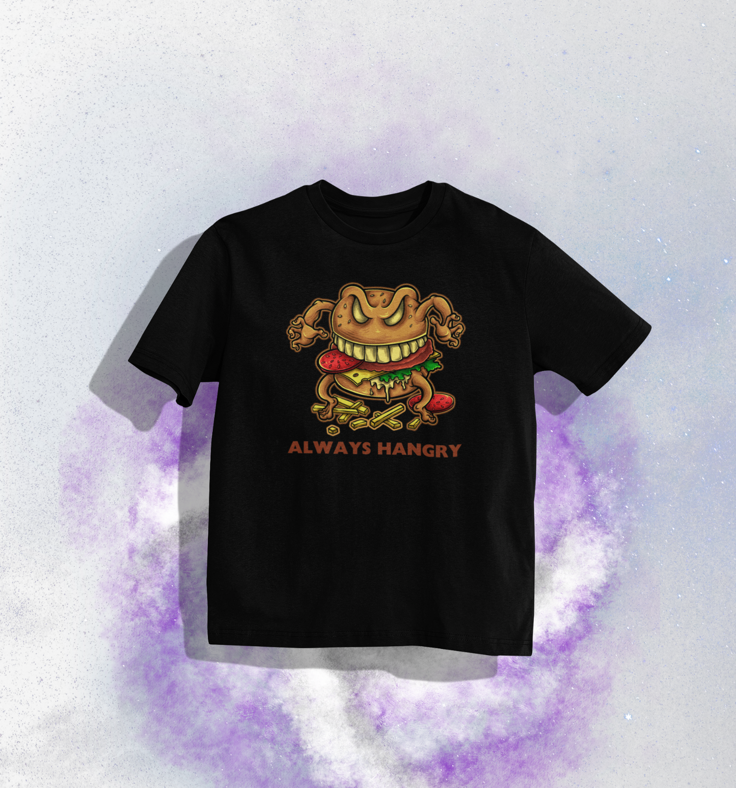 Unisex Oversized Tshirt - Always Hangry