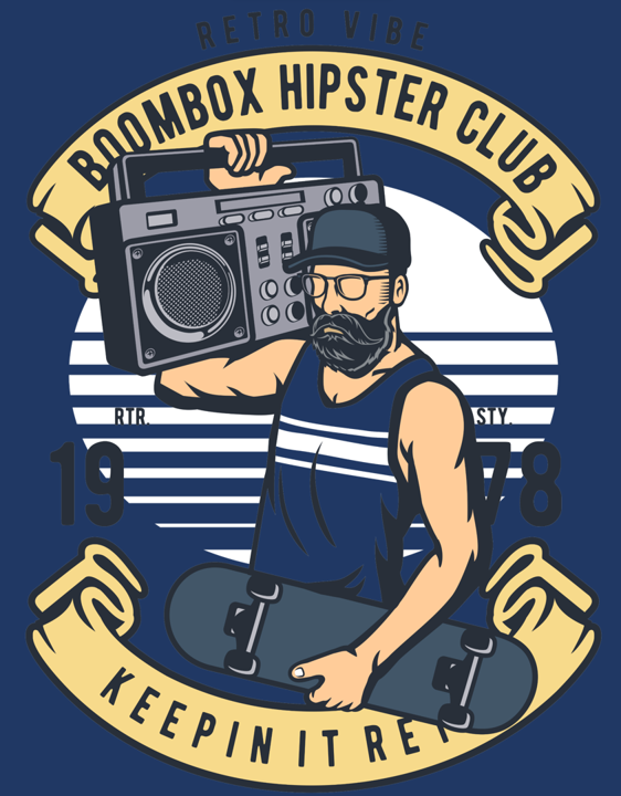 Men's Classic Tshirt - BoomBox