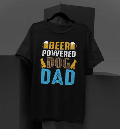 Men's Classic Tshirt - Beer Dog Dad