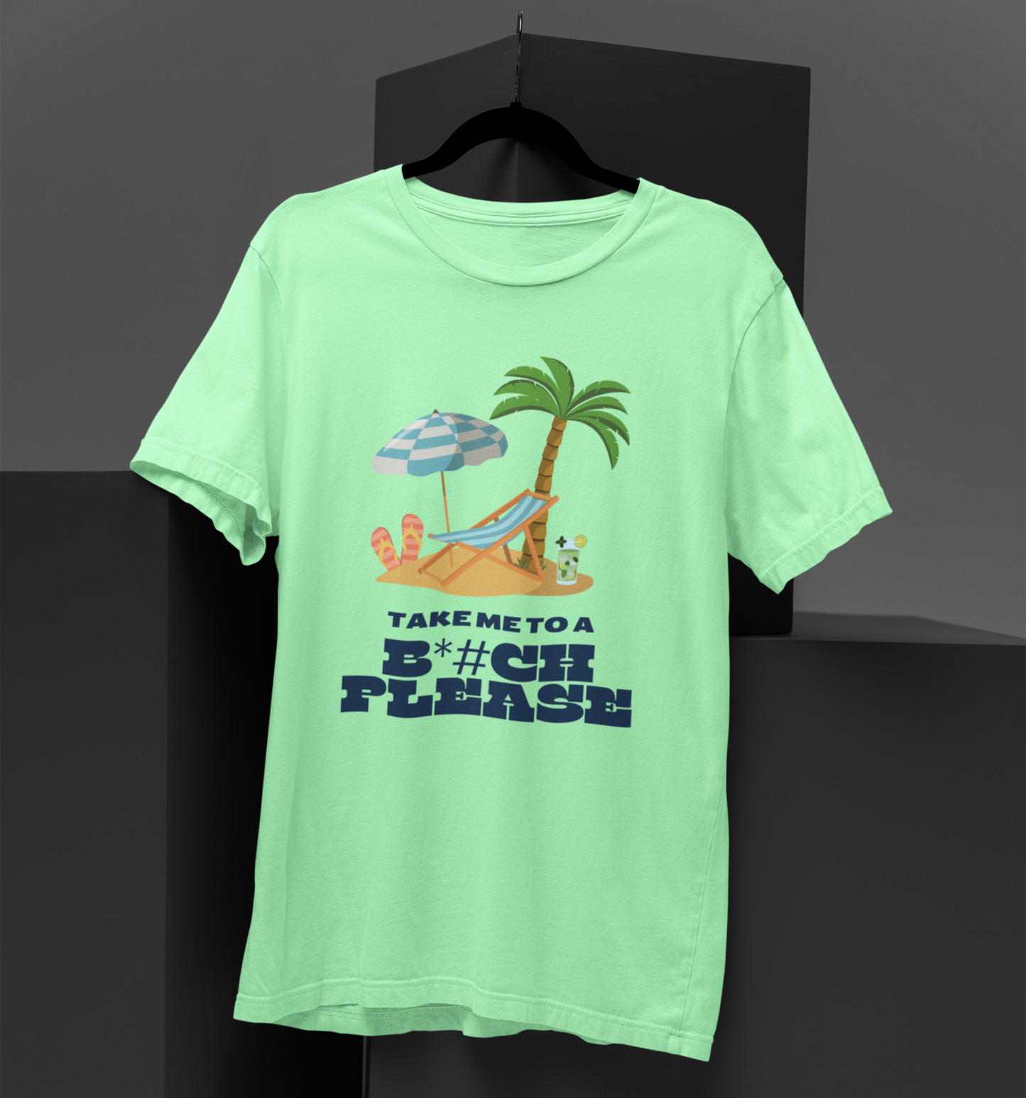 Men's Classic Tshirt - Beach Please