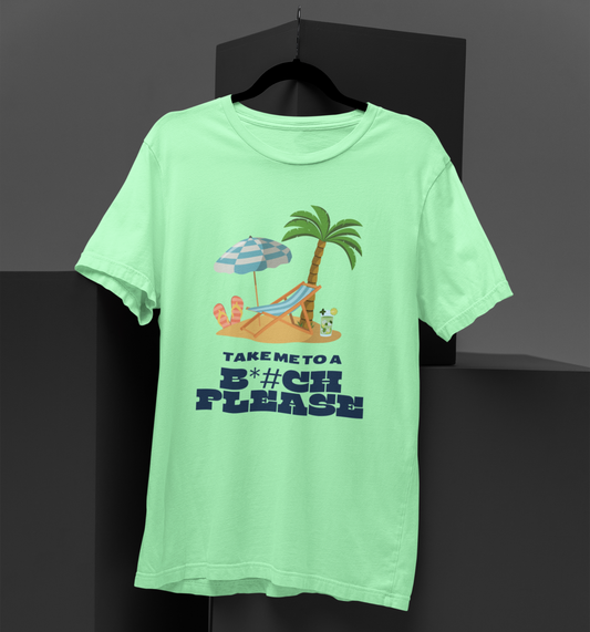 Men's Classic Tshirt - Beach Please