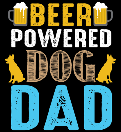 Men's Classic Tshirt - Beer Dog Dad