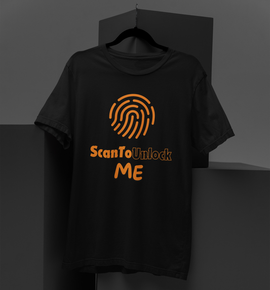 Men's Classic Tshirt - Scan to Unlock