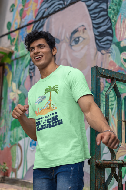 Men's Classic Tshirt - Beach Please