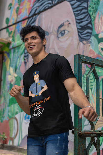 Men's Classic Tshirt - Reporting for Booty