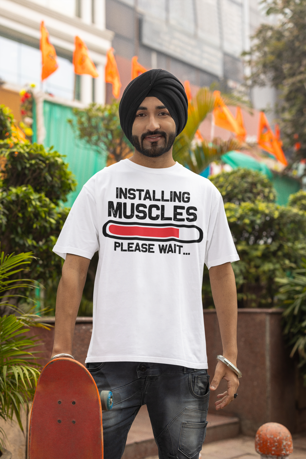 Men's Classic Tshirt - Installing Muscles