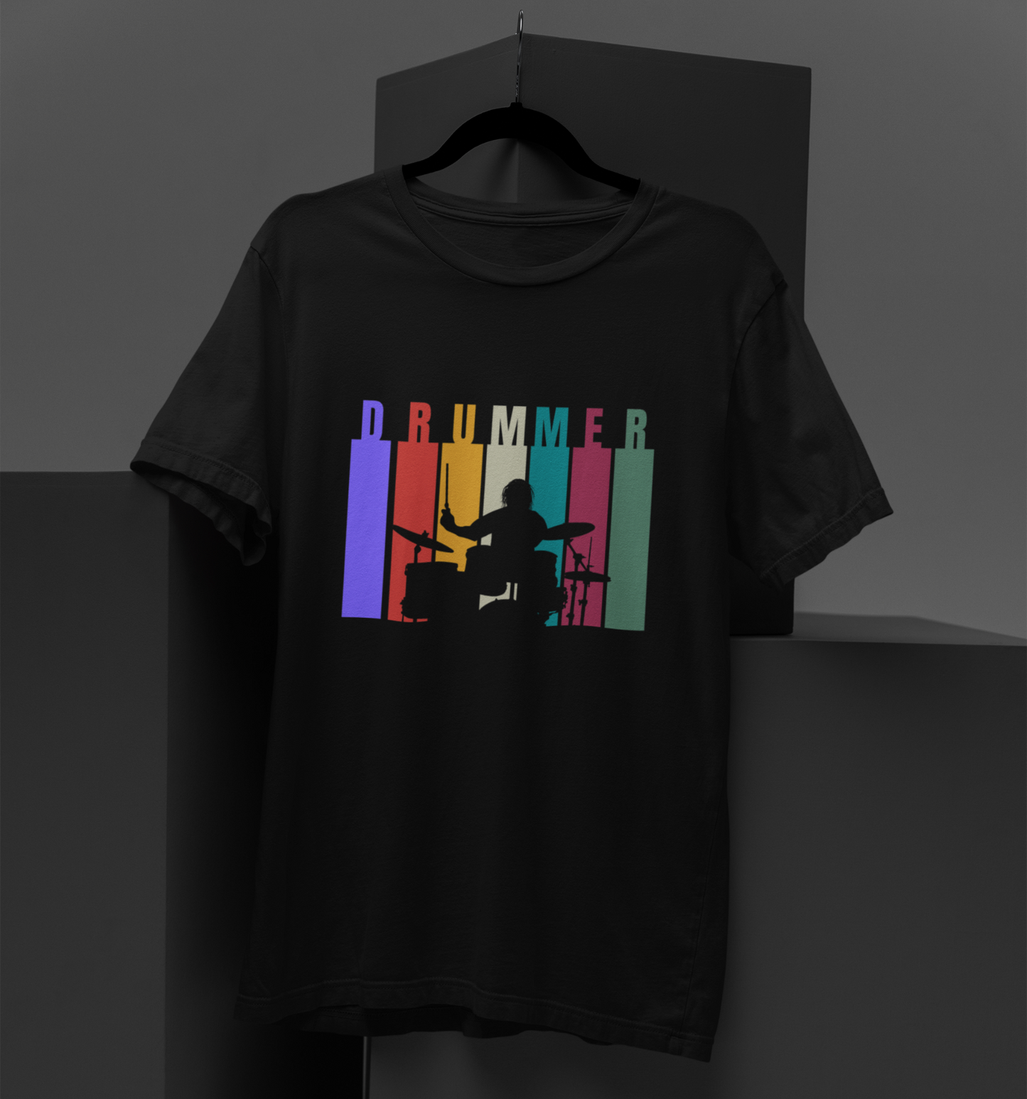Men's Classic Tshirt - Drummer